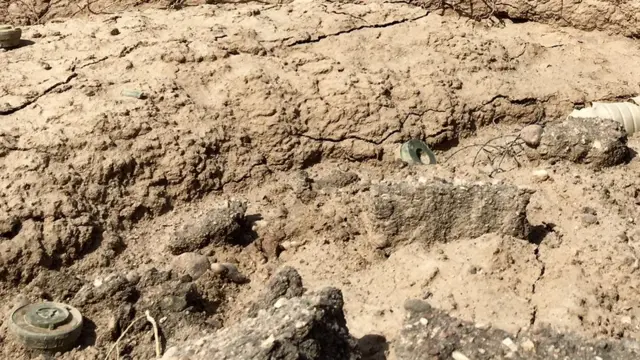 تخمین زده می‌شود که تنها در اطراف بصره چیزی حدود ده تا دوازده میلیون مین و بمب عمل نکرده وجود داشته باشد