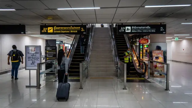 Зона вылета аэропорта Бангкока