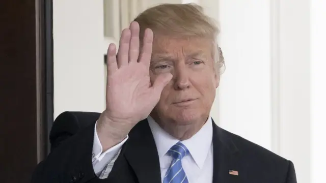 राष्ट्रपति डोनल्ड ट्रंप.