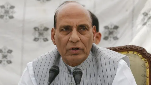 भारत के गृहमंत्री राजनाथ सिंह.