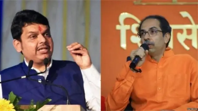 देवेंद्र फडणवीस आणि उद्धव ठाकरे