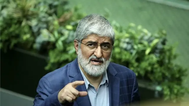 علی مطهری در زمان اعتراضات آبان ماه نماینده مجلس بود