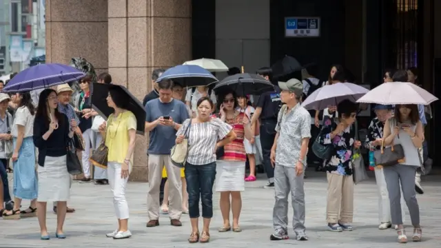 જાપાનમાં ગરમી