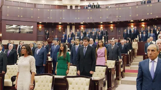 Mehriban Əliyeva parlamentdə