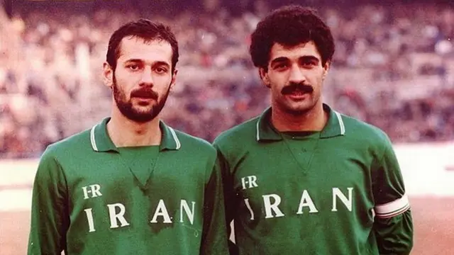 سیروس قایقران (راست) و مجید نامجو مطلق