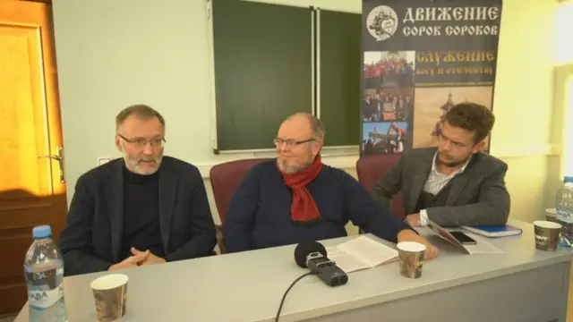 Координаторы "Сорок сороков" Андрей Кормухин и Игорь Ильин на конференции
