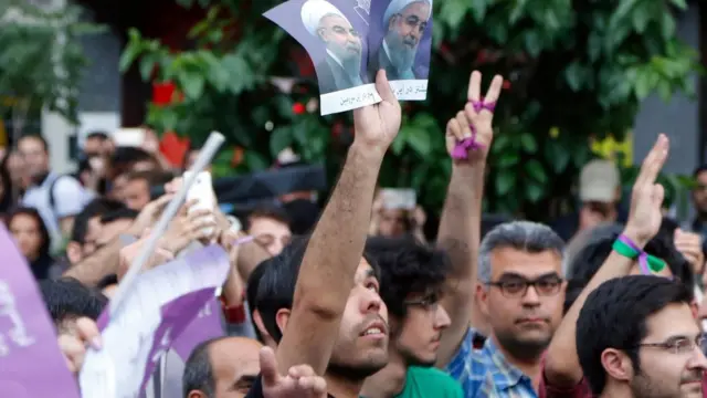 جشن پیروزی روحانی