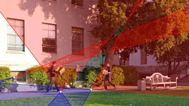 En traçant une ligne depuis une ombre dans une image jusqu'à la source de lumière, il est possible de voir si quelque chose a été ajouté à l'image.