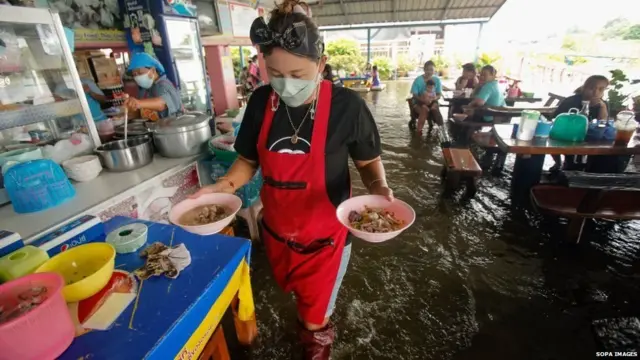 थायलंड पूरस्थिती