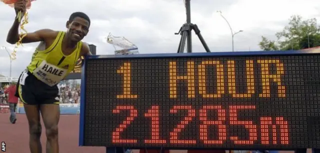 Uyu muhigo Gebrselassie yawuciye mu 2007