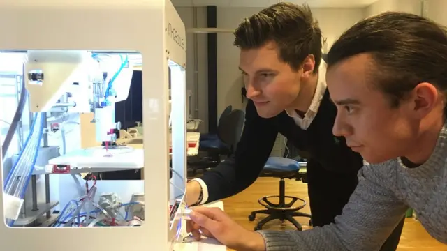 Erik Gatenholm y Gabriel Peres