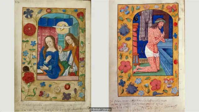 Libro de las Horas, con anotaciones de Ana Bolena y Enrique VIII