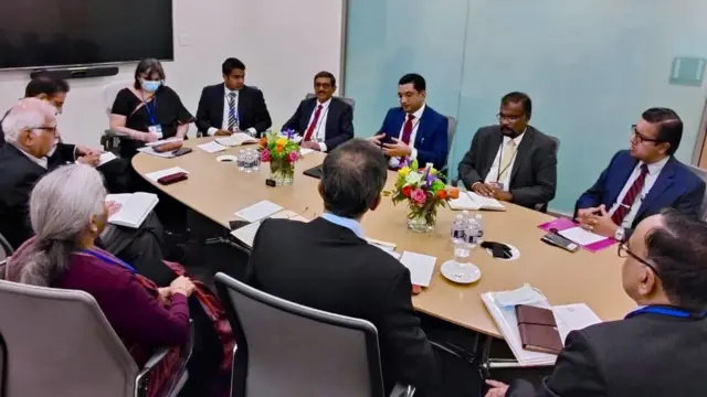 අලී සබ්රි ඉන්දීය මුදල් ඇමති හමුව