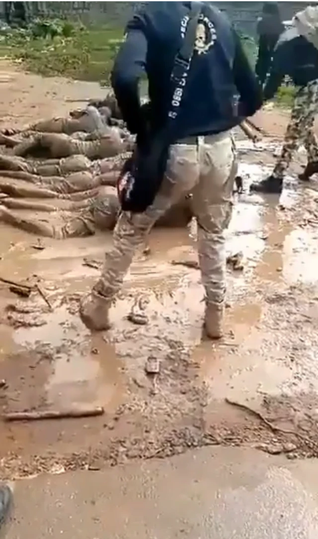 Nigeria Air Force arrest officers for 'flogging video' for Ilesha, Osun State