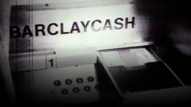 ATM, uang tunai, Inggris