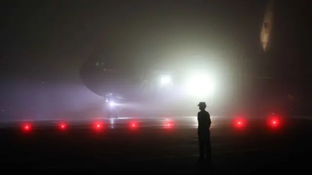 အမေရိကန်သမ္မတ ဘိုင်ဒန် ဇွန်လ ၉ ရက်မှာ ရောက်ရှိလာတဲ့ လေယာဥ်