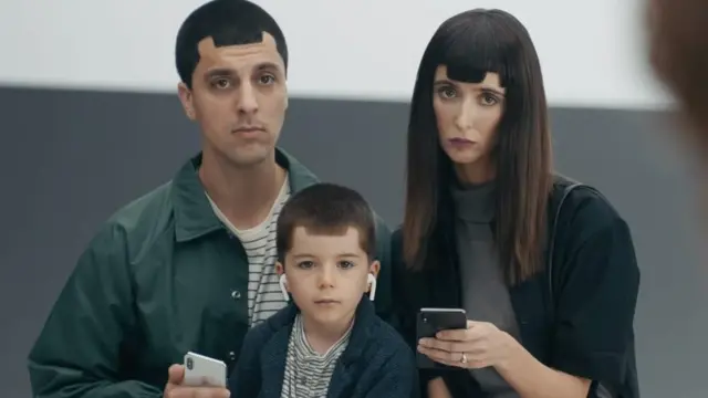 Anuncio publicitario de Samsung.