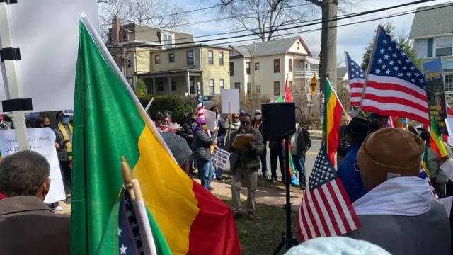 ነቲ ረቂቕ ሕጊ ብምቅዋም ኣብ ኣሜሪካ ዝተኻየደ ሰልፊ