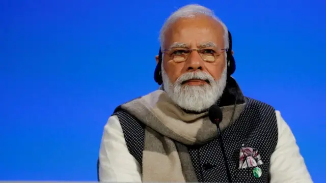 El primer ministro Narendra Modi