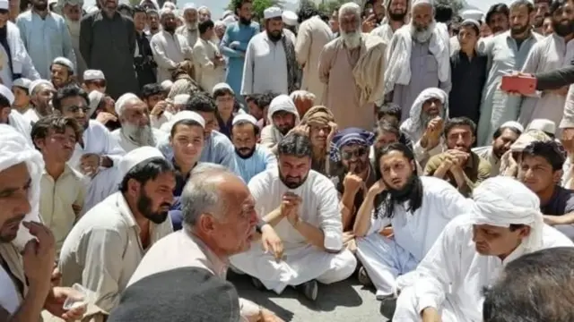 د سیمې اوسېدونکو له پېښې وروسته احتجاجي مظاهره وکړه