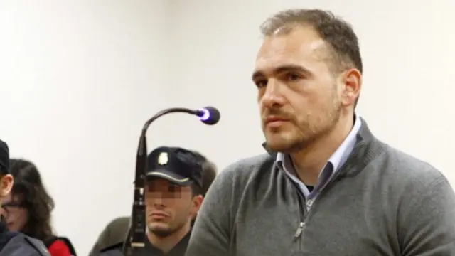 Luka Bojović tokom saslušanja u sudu u Madridu u februaru 2013. godine