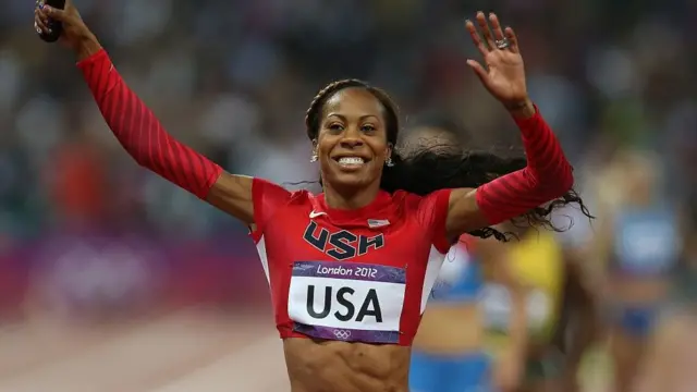 Sanya Richards-Ross à Londres 2012
