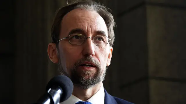 Ông Zeid Ra'ad Al Hussein, Cao ủy Hội đồng Nhân Quyền Liên Hiệp Quốc