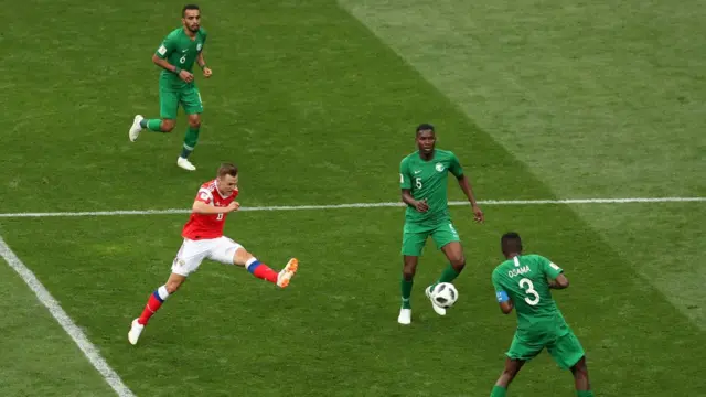 Bàn thắng thứ hai của Cheryshev