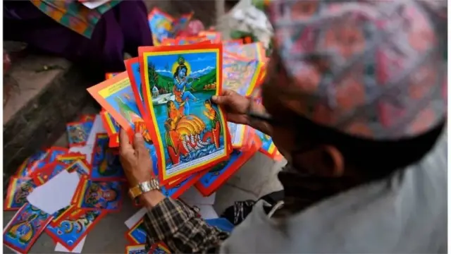 हिंदू देवतांचं चित्र