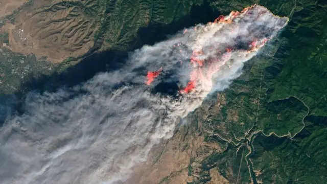 कॅलिफोर्निया आग