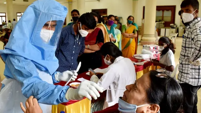 भारत में कोरोना संक्रमण
