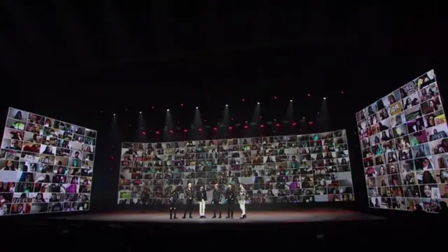슈퍼엠(SuperM)의 최근 라이브 콘서트 'Beyond LIVE'