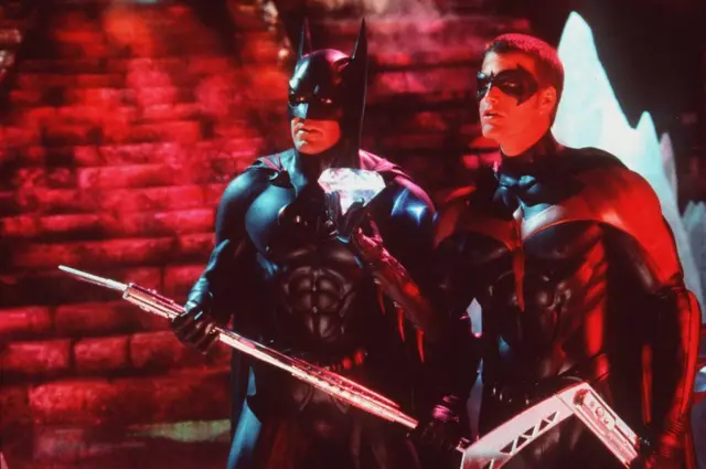Escena con Batman y Robin