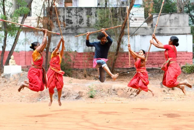 ورشة عمل نظمتها إدارة اللغة والفنون والثقافة في ولاية تيلانغانا بمناسبة يوم المرأة العالمي. 6 مارس/آذار 2020، الهند
