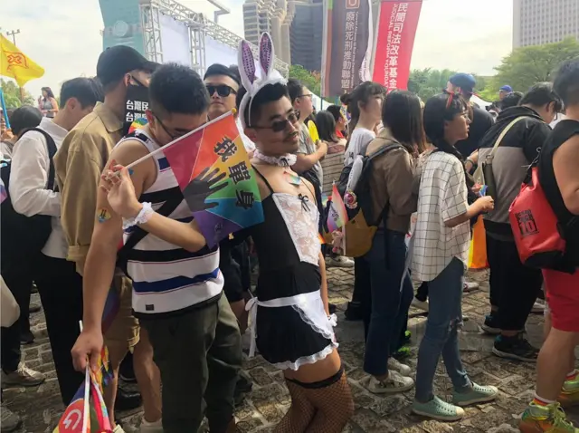 台北举行"2019台湾同志游行"