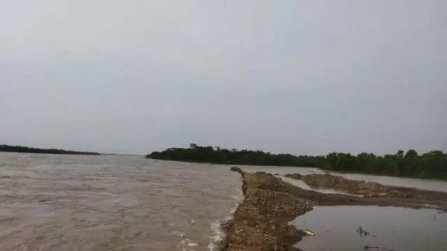 अहिले कोशी नदी २०४५ सालअघि बग्ने बाटोमै फर्किन लागेको छ