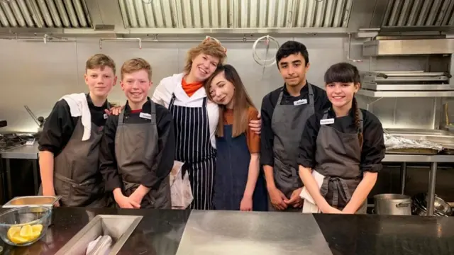 Participantes do Junior Bake Off