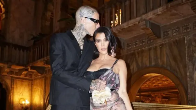 Kourtney and Travis