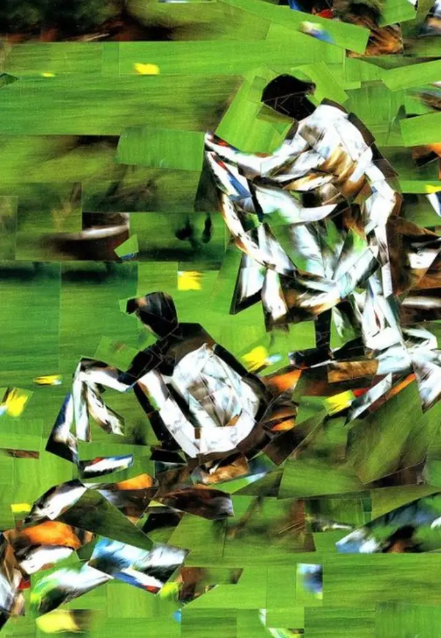 અમૃત વેગડ દ્વારા સર્જાયેલું ચિત્ર