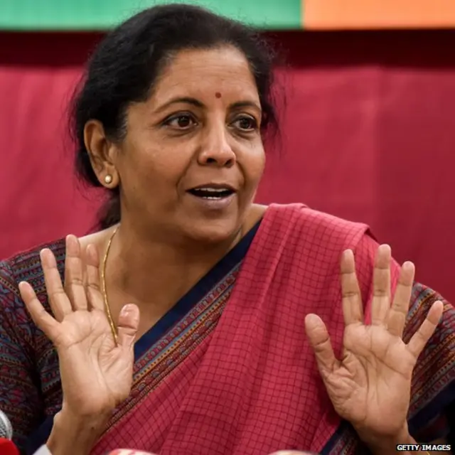 भारत की रक्षा मंत्री निर्मला सीतारमण
