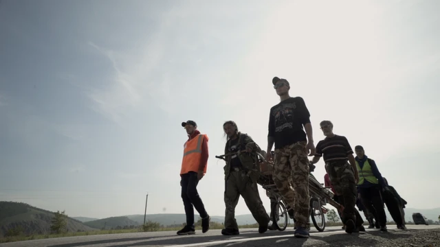 Команда шамана на шоссе