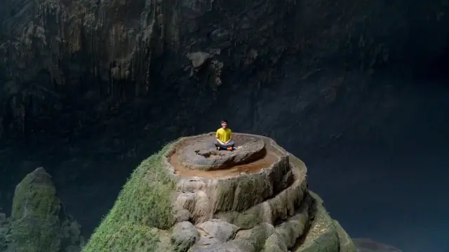 Hang Sơn Đoòng nhìn từ bên trong