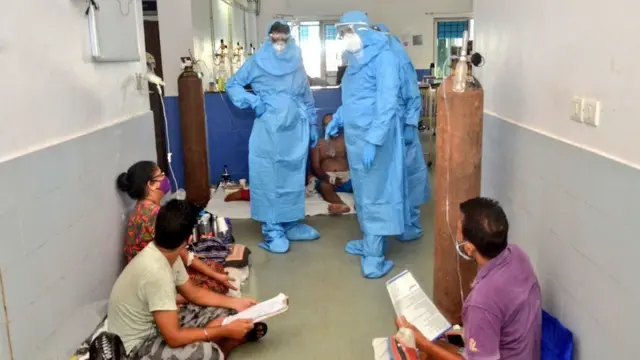 गोव्याचे मुख्यमंत्री प्रमोद सावंत यांनी गोवा मेडिकल कॉलेजला 11 मे रोजी भेट दिली होती.