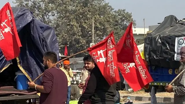 किसानों का प्रदर्शन