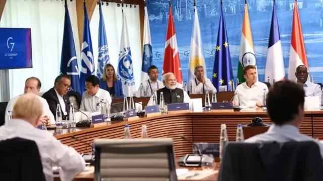 ஜெர்மனியில் நடைபெற்ற ஜி-7 மாநாட்டில் பிரதமர் மோதி