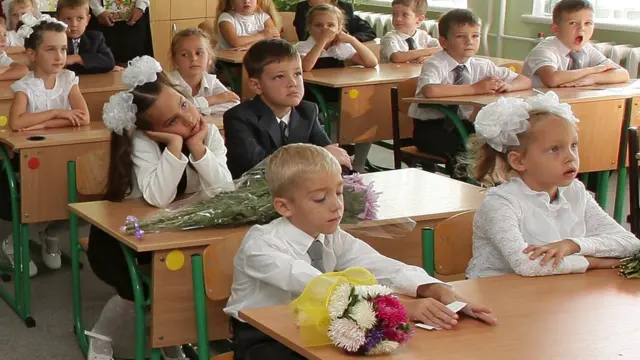 Першокласники в Криму