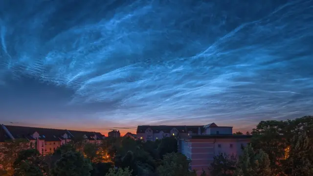 Nubes noctilucentes