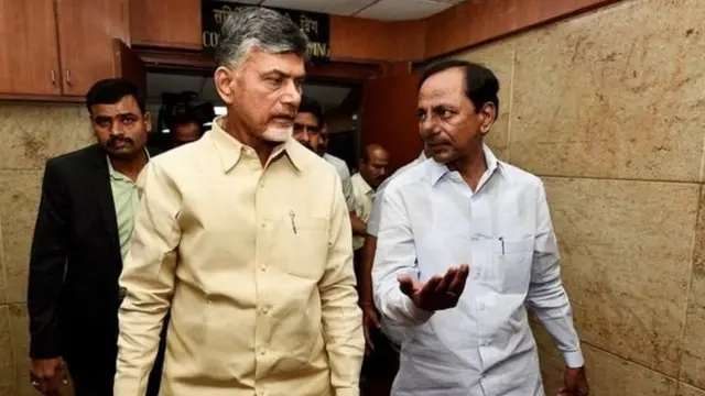 चंद्रबाबू नायडू और चंद्रशेखर राव