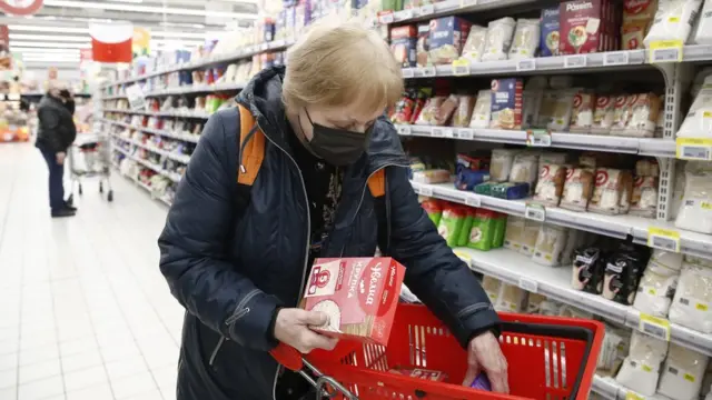 Женщина в магазине