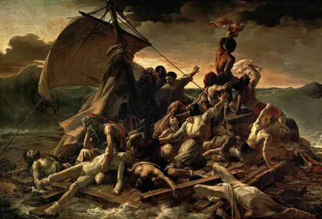 "A Balsa da Medusa" de Théodore Géricault (1819)